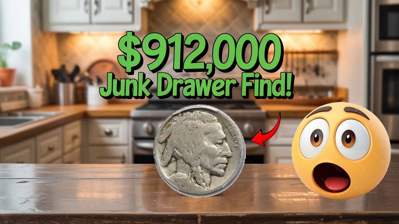 Buffalo Nickel Found in Junk Drawer Still Being Circulated — Now Worth $912,000