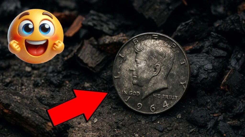 Burnt Kennedy Half Dollar Survives House Fire — Auction Bids Soar To $75K