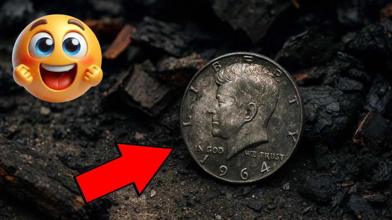 Burnt Kennedy Half Dollar Survives House Fire — Auction Bids Soar To $75K