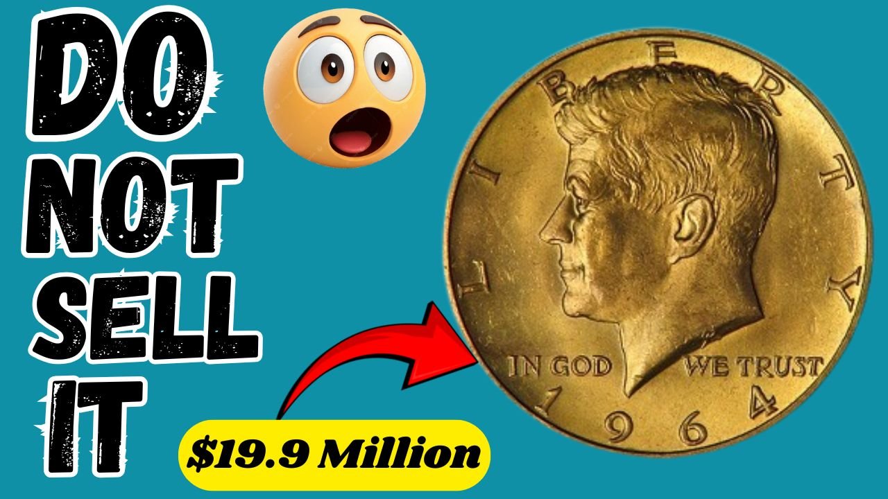 Kennedy Half Dollar Valued at $19.9 Million, Still in Circulation- Very Few People Know