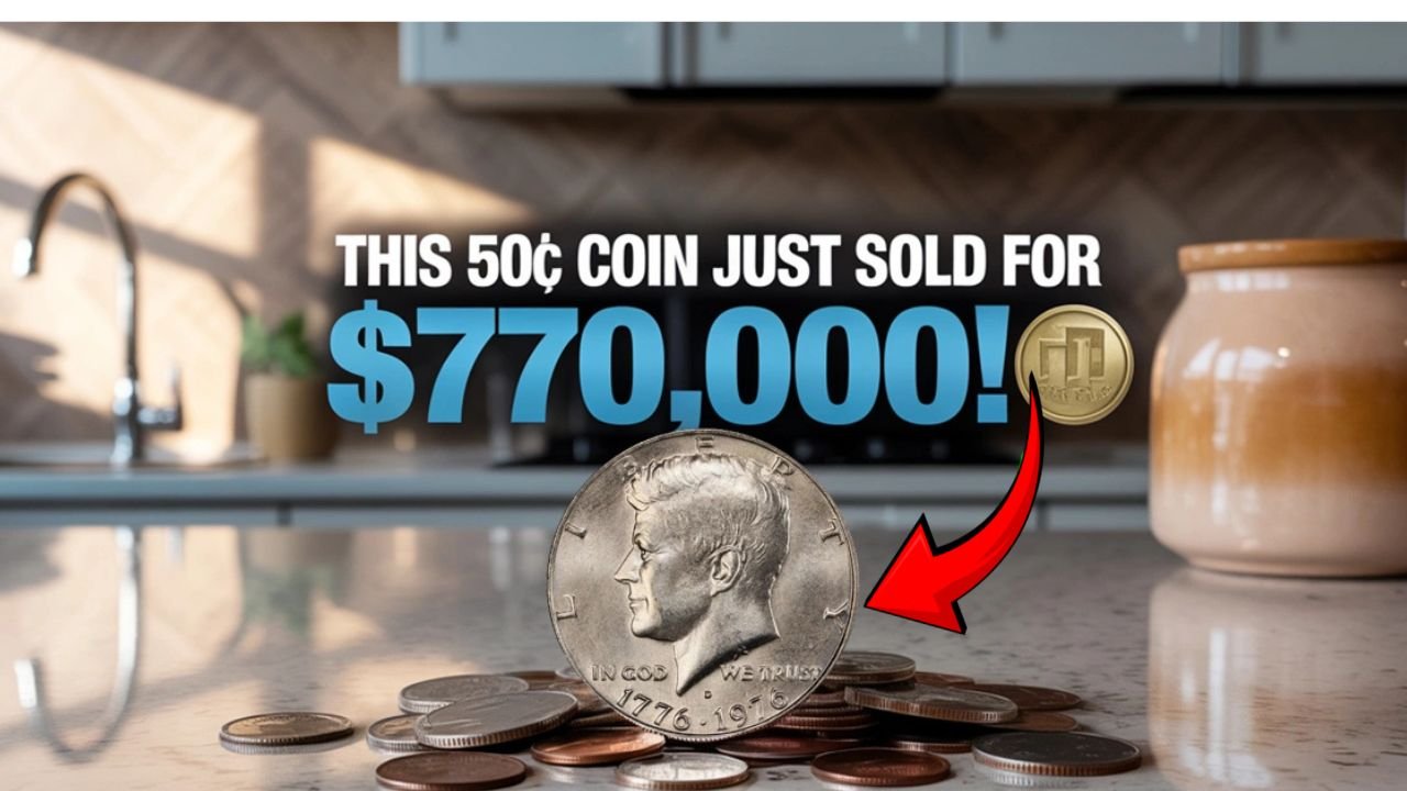 Kennedy Half Dollar With Off-Center Strike May Be in Your Change — Now Worth $770,000