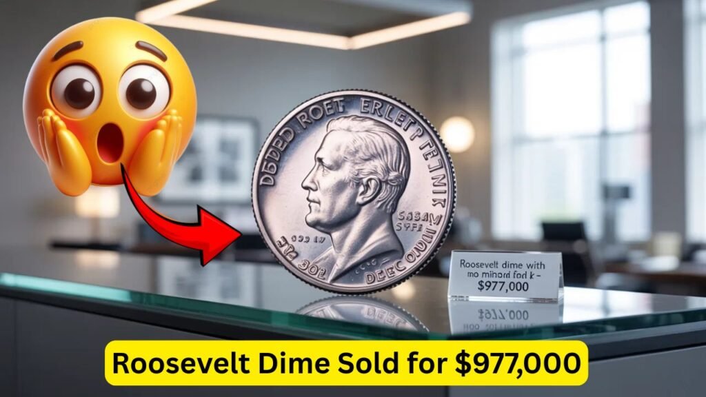 Roosevelt Dime With No Mintmark Found in Circulation — Sold for $977,000