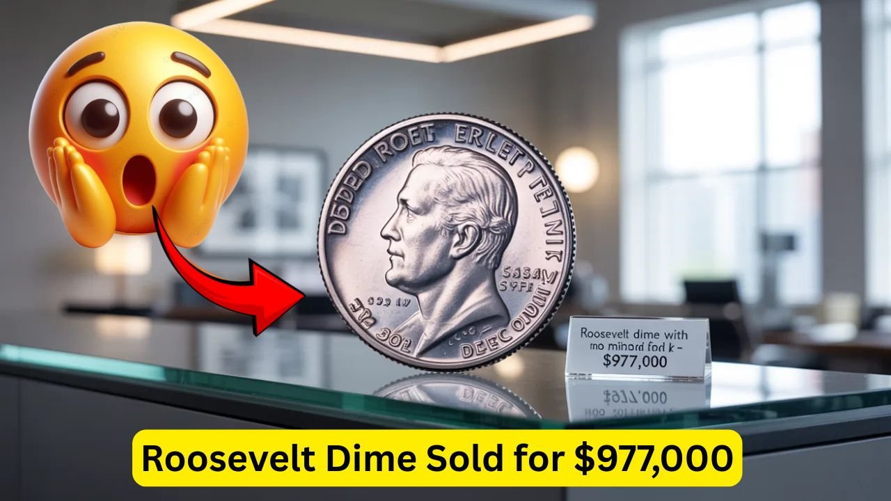 Roosevelt Dime With No Mintmark Found in Circulation — Sold for $977,000