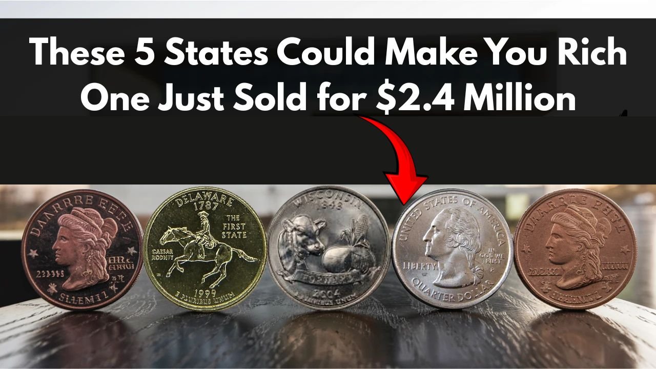 State Quarters From These 5 States Could Make You Rich in 2025 — One Just Sold for $2.4 Million